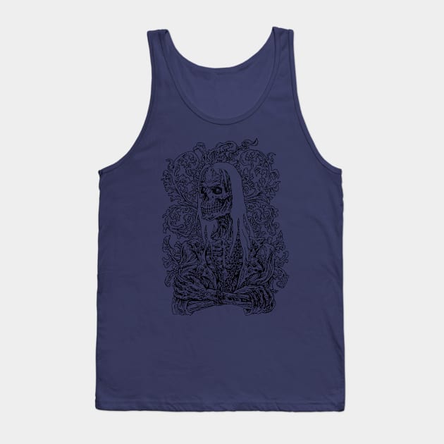 The Ghost Tank Top by justas_vebra